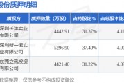 韶能股份（000601）股東深圳兆偉恒發能源有限公司質押1.42億股，占總股本13.1%
