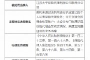 江蘇大平保險(xiǎn)代理有限公司泰州分公司被罰6.5萬(wàn)元：因未開立獨(dú)立的傭金收取賬戶等四項(xiàng)主要違法違規(guī)事實(shí)