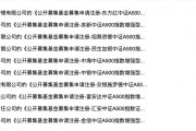近90只中證A500相關產品上報，中小公募和券商資管都想在指數基金賽道爭一爭