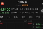 中東股市大跌，沙特阿美暴跌900億美元！