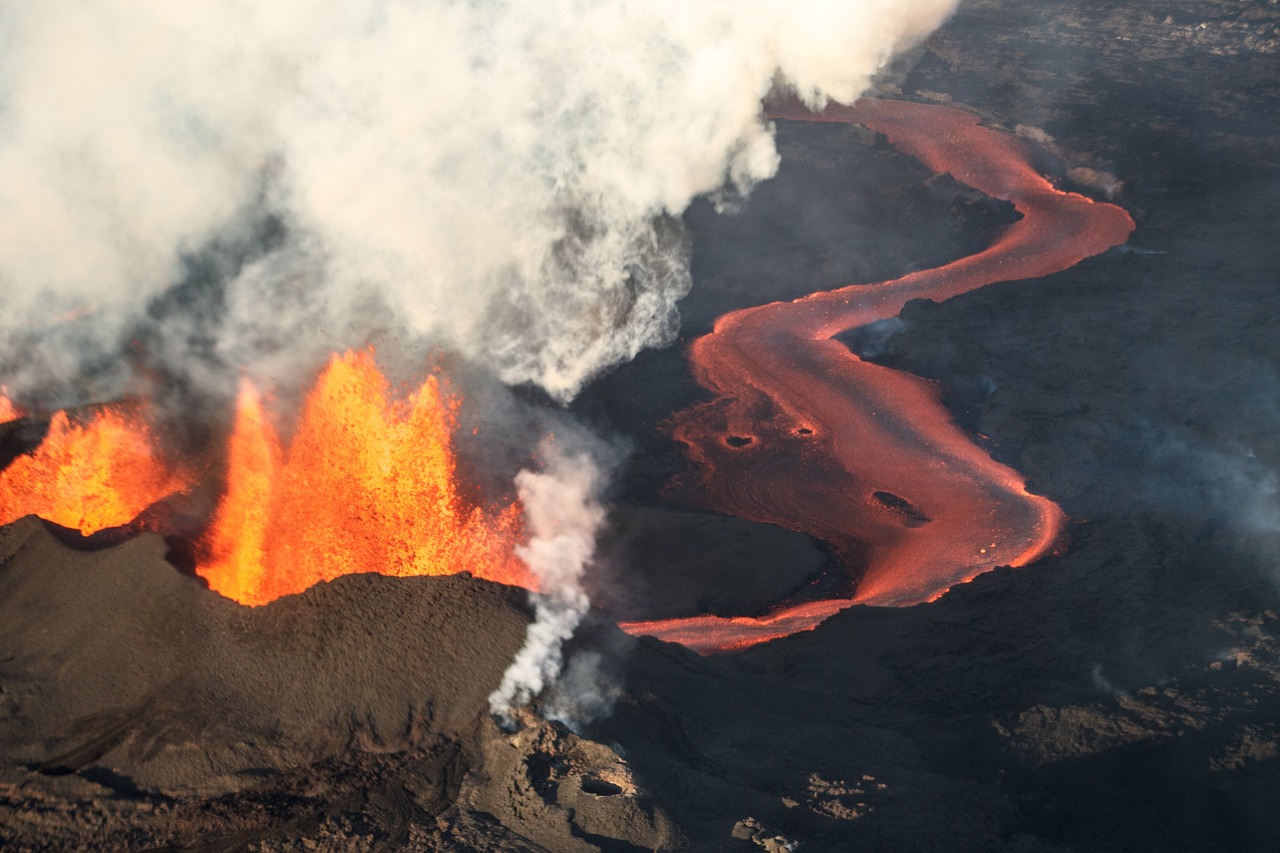 夢中驚現火山噴發