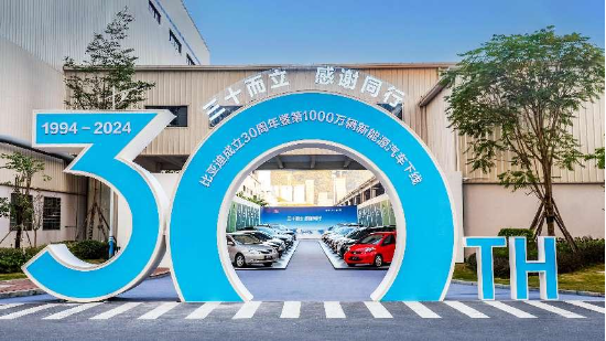 比亞迪成立30周年：技術(shù)引領(lǐng)，成就全球首家千萬輛新能源汽車下線