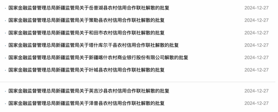 最新批復(fù)！逾20家中小金融機(jī)構(gòu)解散