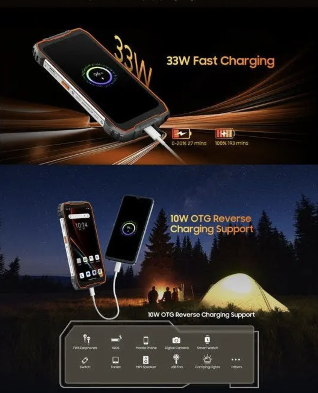 OSCAL PILOT 1 三防手機發布：配 5W 揚聲器覆蓋 25 米音域、集成 170 流明亮度 LED 手電筒