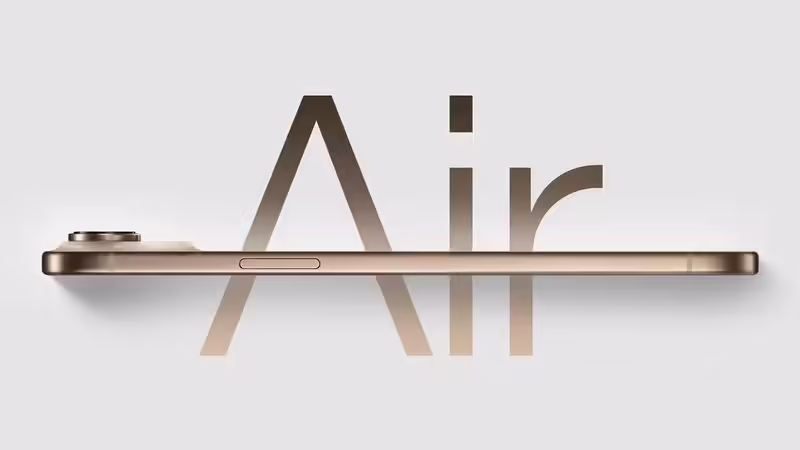 5.5mm！蘋果最薄iPhone 17 Air將接棒Plus機型，有望引爆手機新風尚
