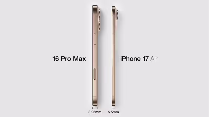 5.5mm！蘋果最薄iPhone 17 Air將接棒Plus機型，有望引爆手機新風尚