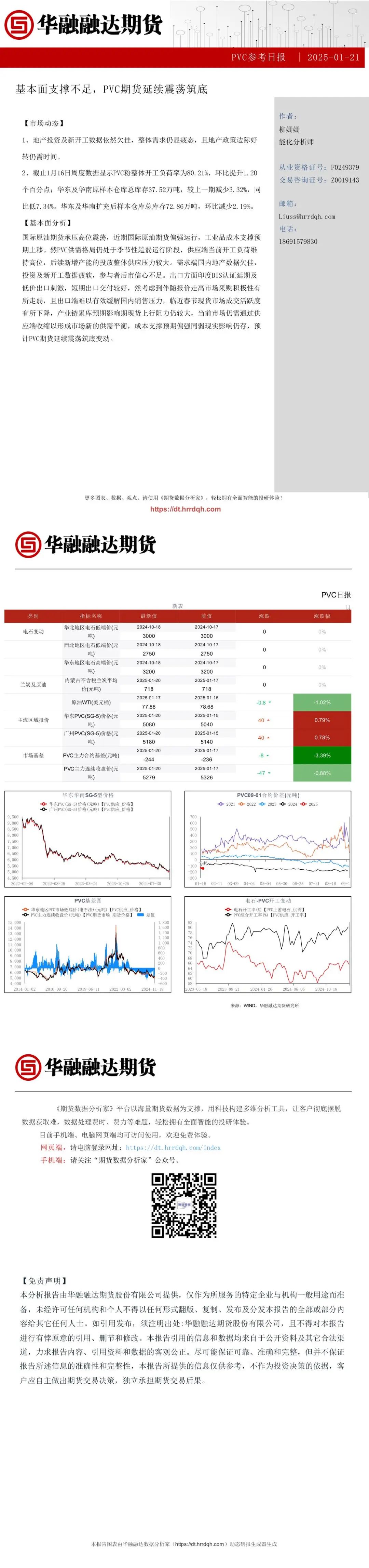 基本面支撐不足，PVC期貨延續(xù)震蕩筑底