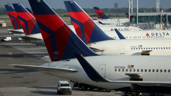 航空板塊繼續下行 達美航空跌5.2% 本周累跌17%