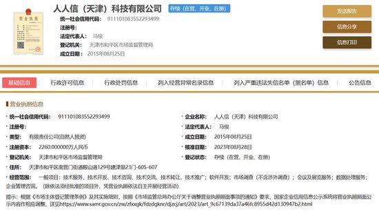 人人信遭央視315曝光 年化近6000% 合作方現百融金服、曠視科技、算話征信等